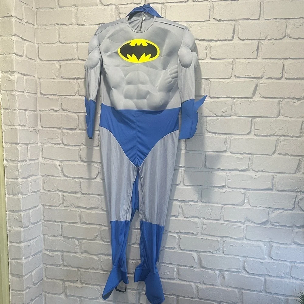 Kids Superhero Costume - Blue and Gray size M